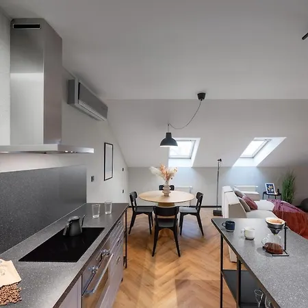 Antre 2 Podkrovny S Klimou Dog Friendly Апартаменты Бойнице